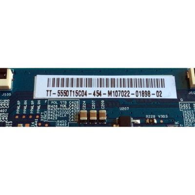 T-CON VIZIO 55.50T15.C04 / 5550T15C04 / 50T10-C02 / T500HVD02.0 / SUST 55.50T15.C06 / 55.50T15.C07 / PANEL TPT500J1-HVN04 REV.S17TB / MODELOS E50-C1 LTC6SKAR / E500I-B1 LTMWPLJQ / LE50H508 / LC-50LB481U / E500I-B1 LTYWPLEQ / E50-C1 LTCWSKA / V505-H9 LIAI - Imagen 3